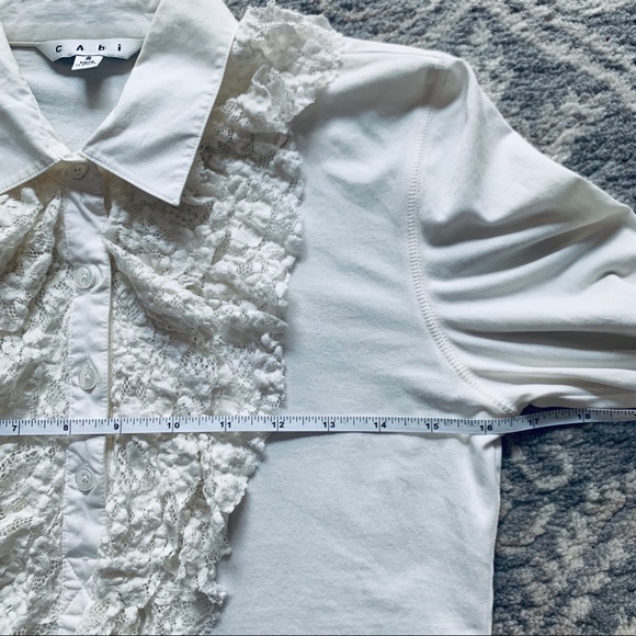 CAbi | Ruffle Button Top - Picture 4 of 6